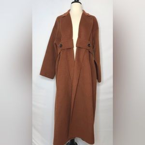 Women’s Rust Brown Trench Coat